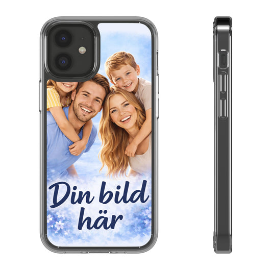 Custom Clear Phone Case – Personalized Photo "Din bild här" Protective Cover
