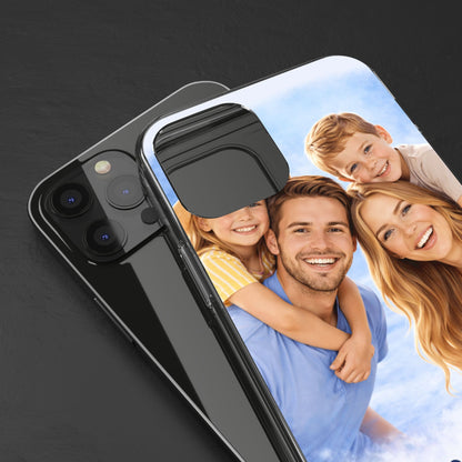 Custom Clear Phone Case – Personalized Photo "Din bild här" Protective Cover