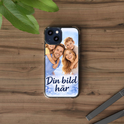 Custom Clear Phone Case – Personalized Photo "Din bild här" Protective Cover